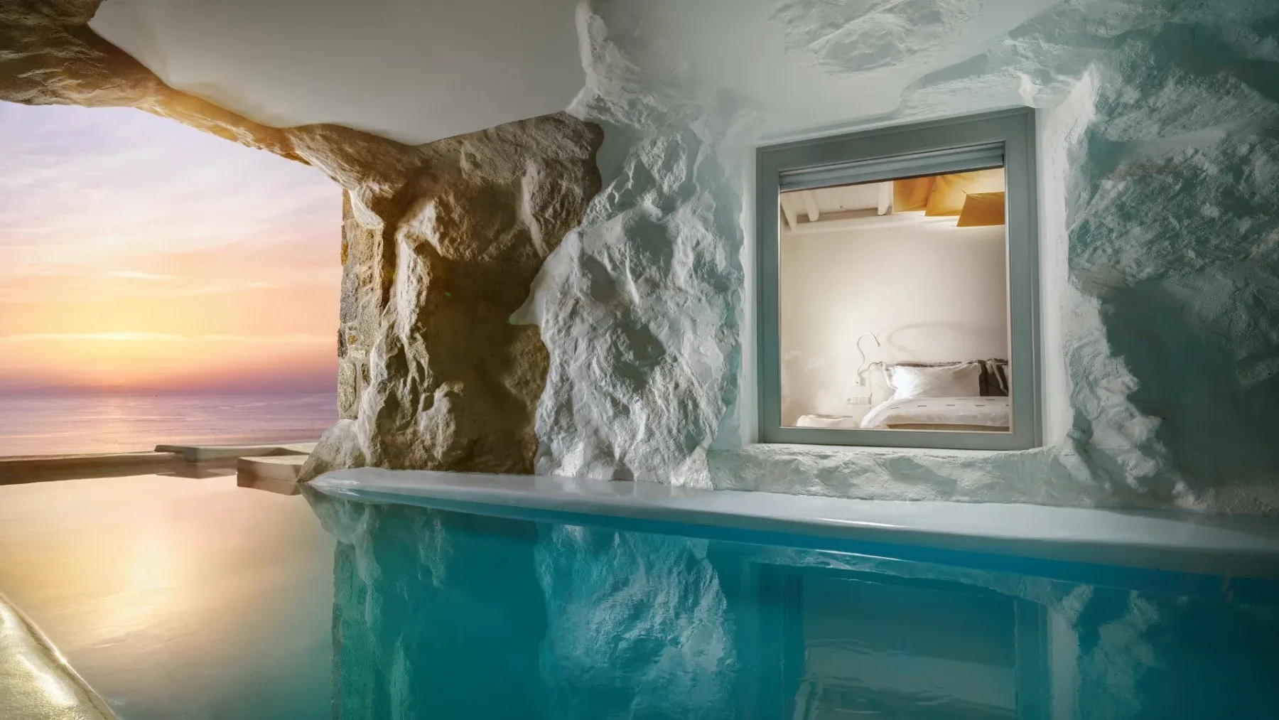 To je Cavo Tagoo Mykonos Hotel – pristno razkošje, kjer se združita sanje in resničnost sveta slavnih