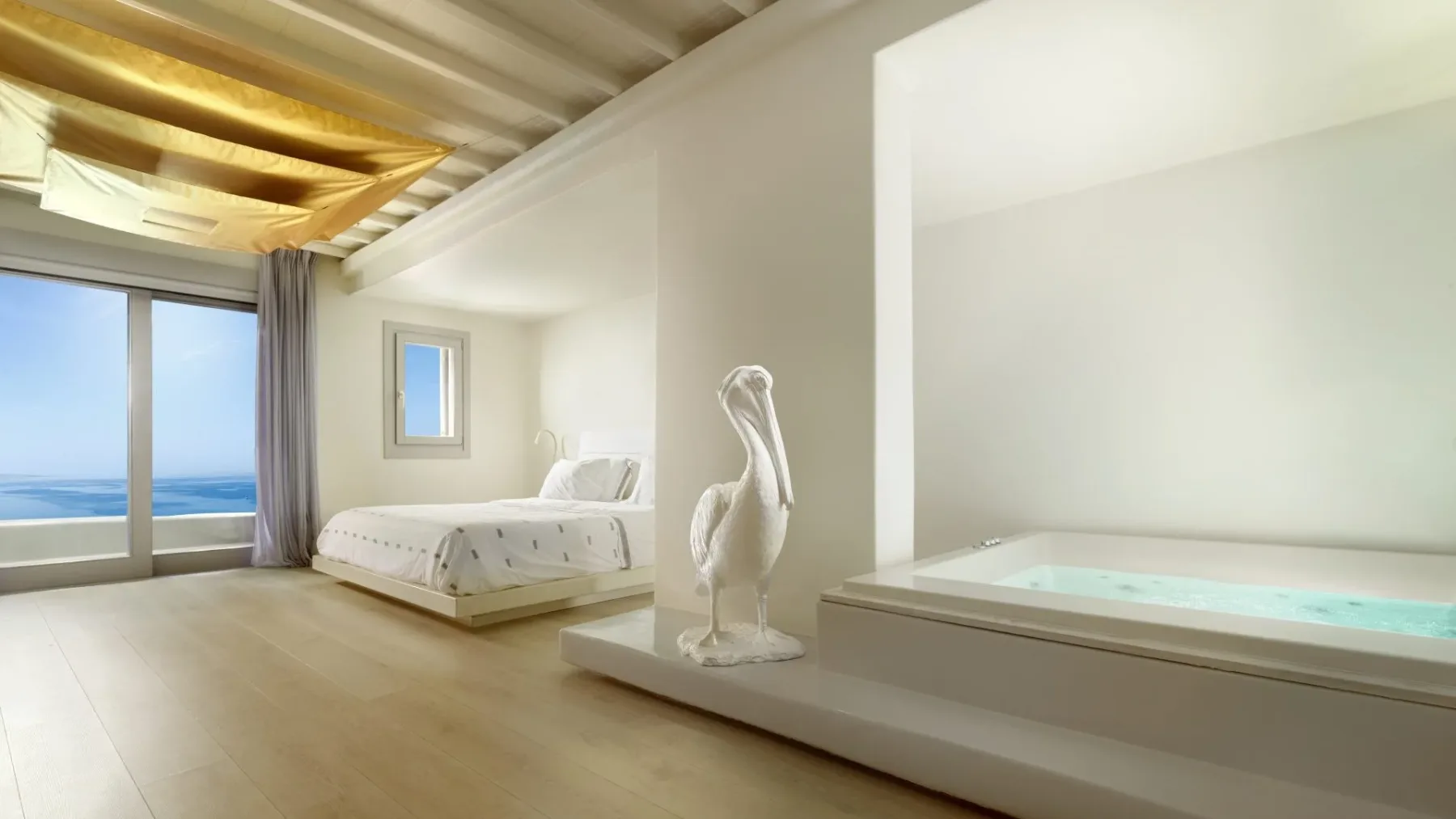 To je Cavo Tagoo Mykonos Hotel – pristno razkošje, kjer se združita sanje in resničnost sveta slavnih