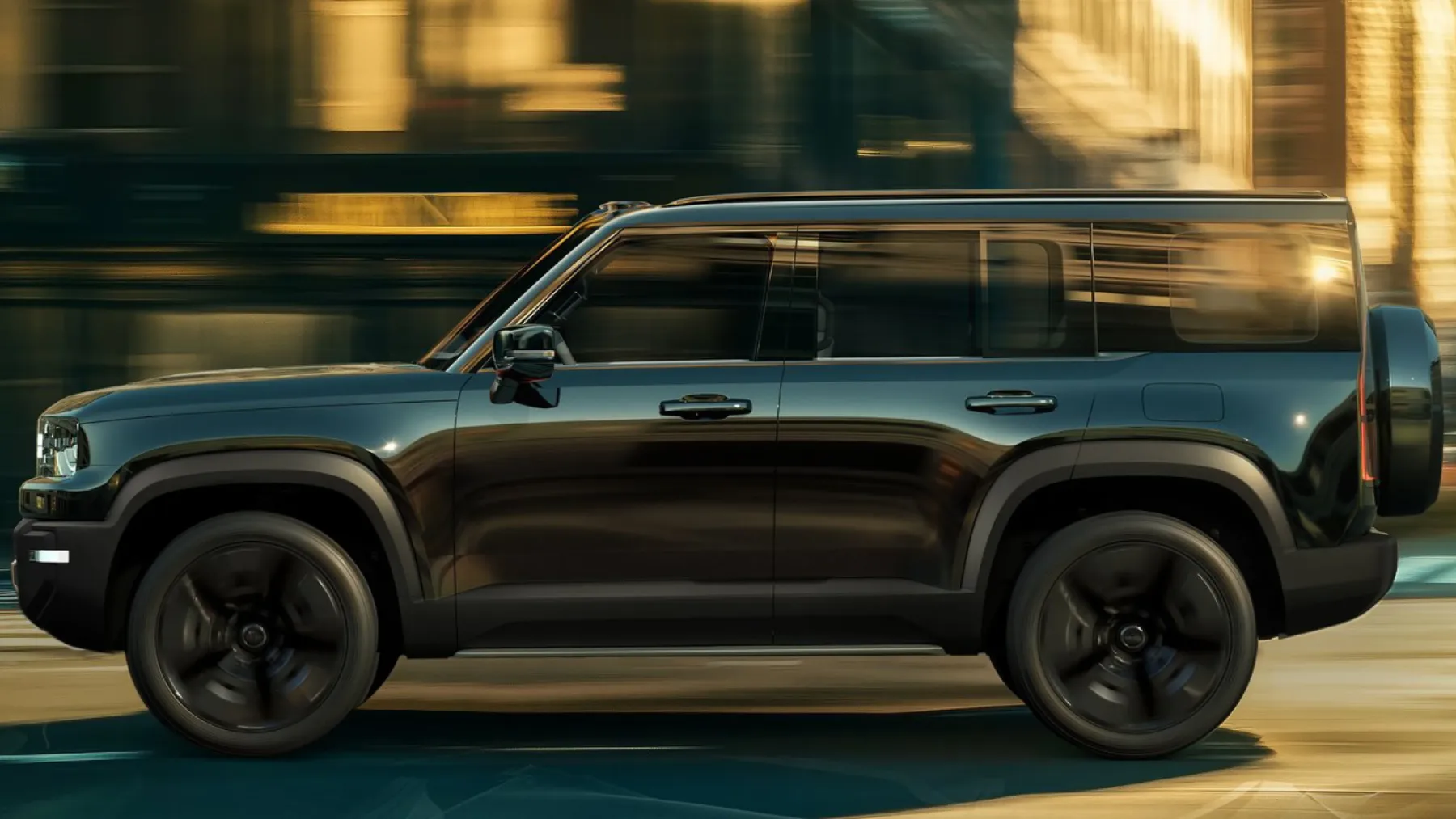 To je Geely Galaxy Cruiser: Kitajski SUV odgovor na Land Cruiser, Defender in Jeep z umetno inteligenco in plovnostjo