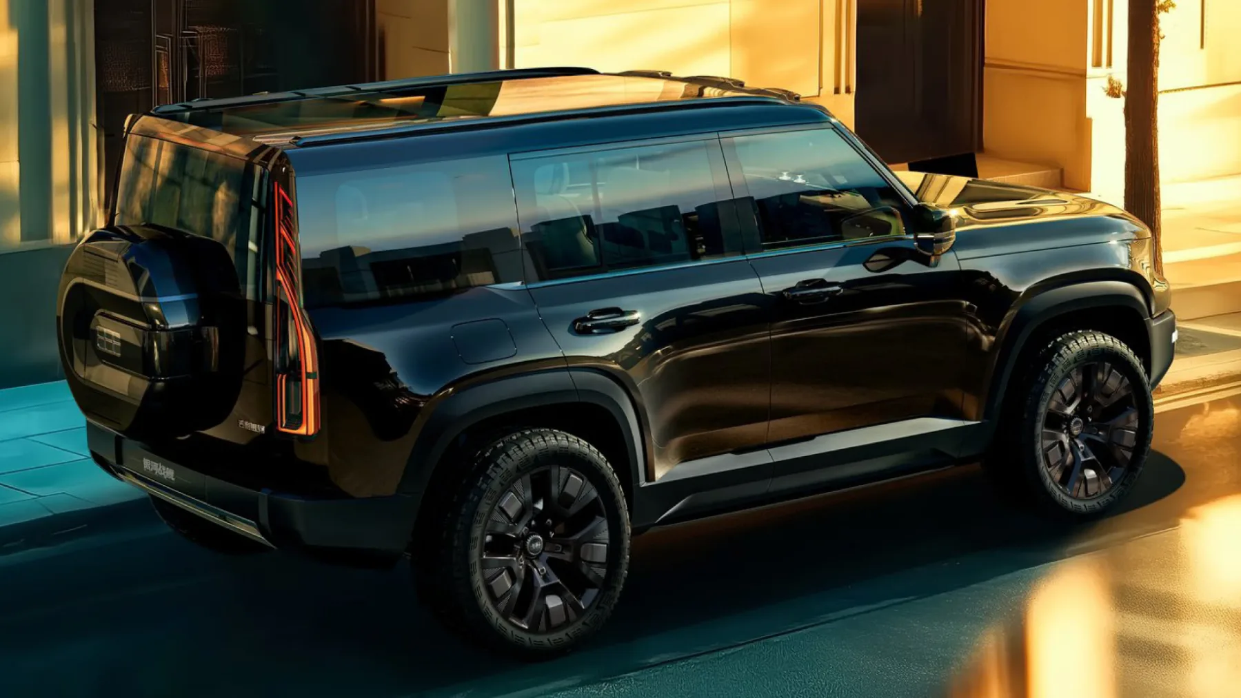 To je Geely Galaxy Cruiser: Kitajski SUV odgovor na Land Cruiser, Defender in Jeep z umetno inteligenco in plovnostjo