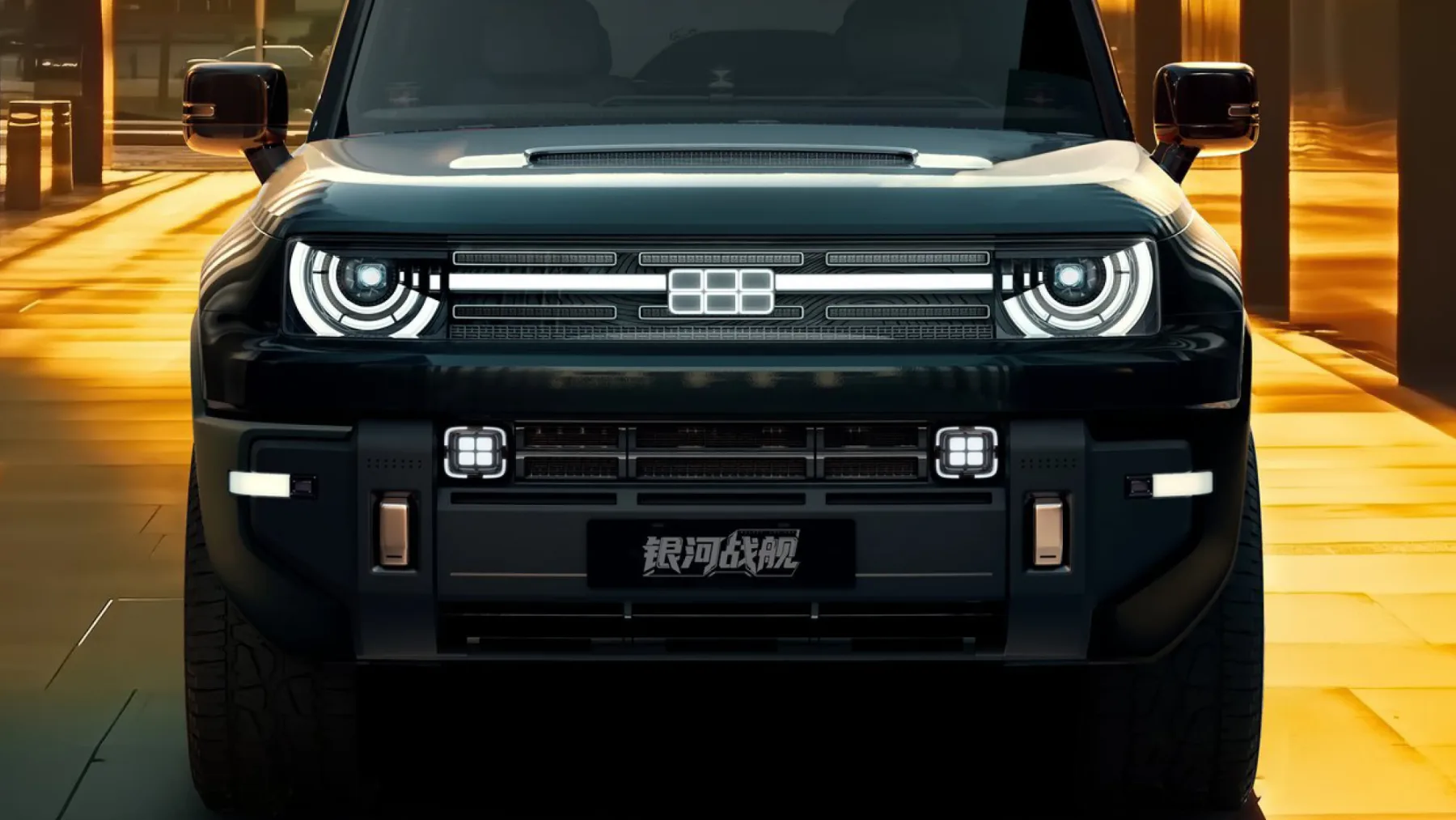 To je Geely Galaxy Cruiser: Kitajski SUV odgovor na Land Cruiser, Defender in Jeep z umetno inteligenco in plovnostjo