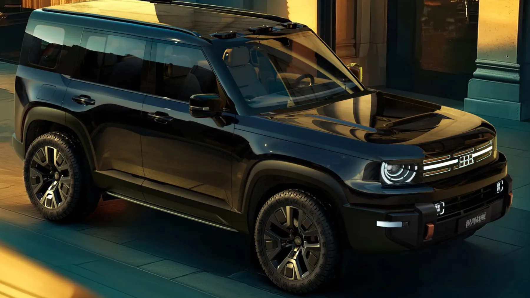 To je Geely Galaxy Cruiser: Kitajski SUV odgovor na Land Cruiser, Defender in Jeep z umetno inteligenco in plovnostjo