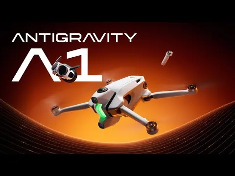 To je Insta360 Antigravity A1: prvi 8K 360° dron, ki posname vse in skrije sebe