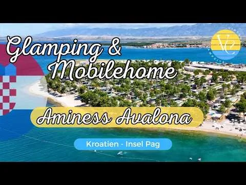 To je najboljši kamp Hrvaške – Aminess Avalona Camping Resort: rajna Pagu s petimi zvezdicami, kjer kampiranje dobi novo definicijo