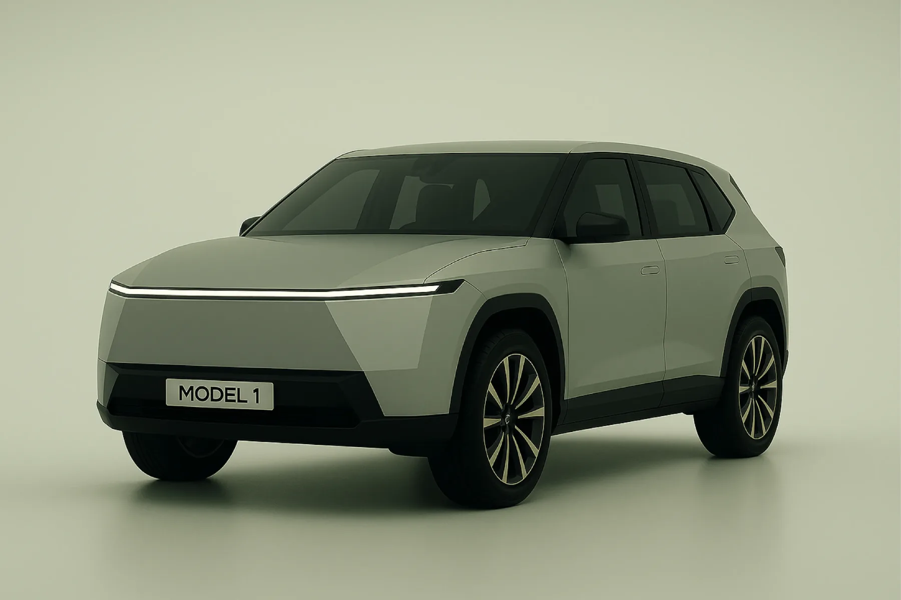 To je Tesla Model 1: vizija kompaktnega električnega SUV-ja za množice s ceno 25.000 €