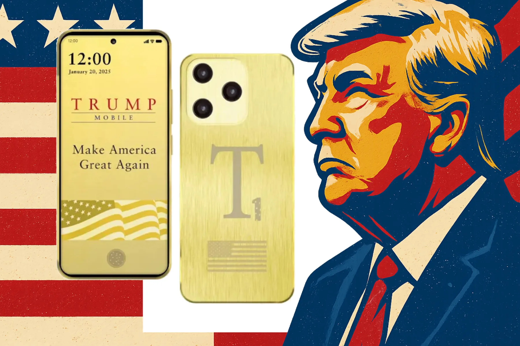 To ni spletna “šala” – Trump Mobile T1: Ameriška obljuba ali zlati blef?
