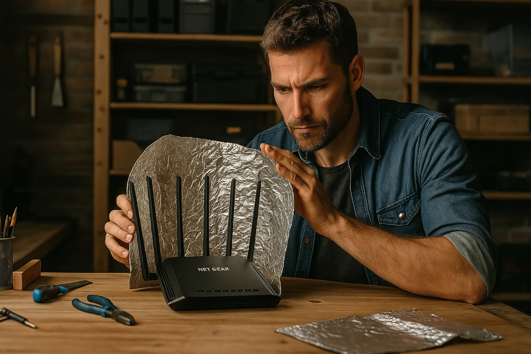TOP trik: krepitev Wi-Fi signala z aluminijasto folijo: mit, znanost ali domači “MacGyver” moment?