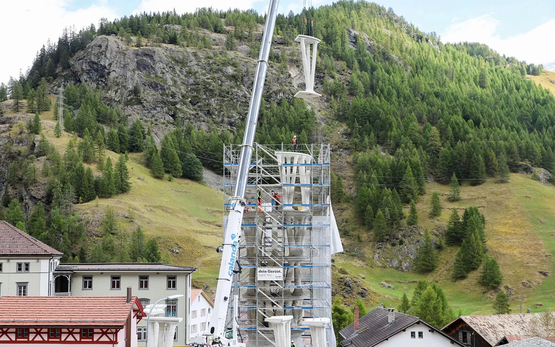 Tor Alva: Najvišja 3D-natisnjena stavba na svetu