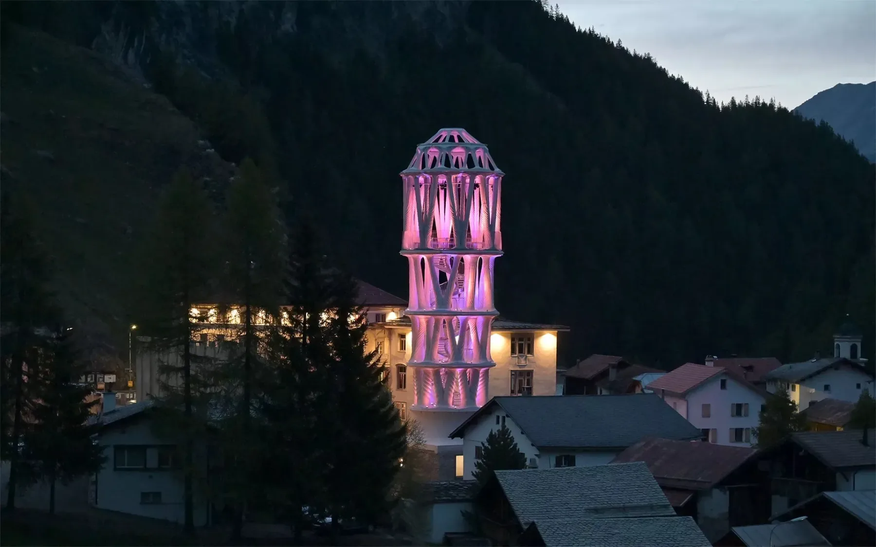 Tor Alva: Najvišja 3D-natisnjena stavba na svetu