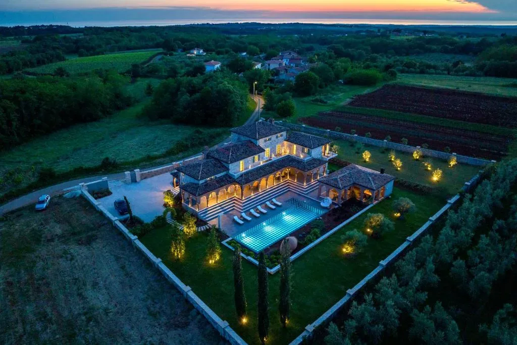 Toskana? Ne, to je Istra. In to je Villa Don Giordano, v kateri bi lahko ostali za vedno