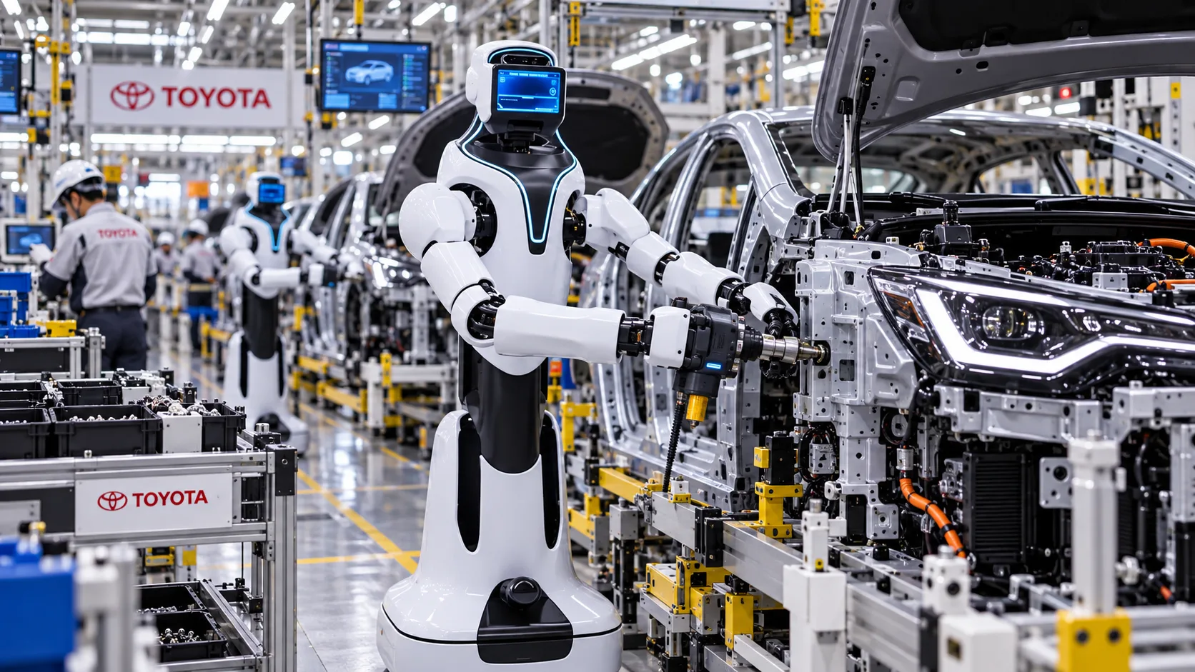Toyota v tovarne pošilja 400.000 robotov: spoznajte vajence, ki se učijo od mojstrov takumi