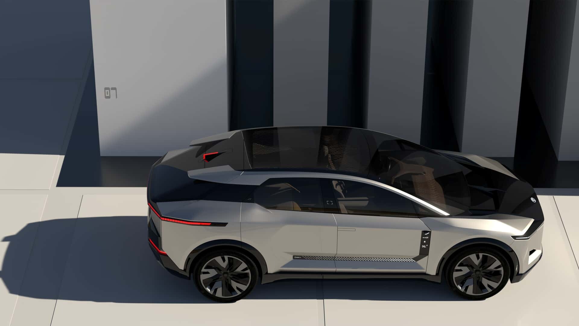 Toyota FT-3e: drznost za prihodnost s koncepton električnega križanca z zunanjimi zasloni