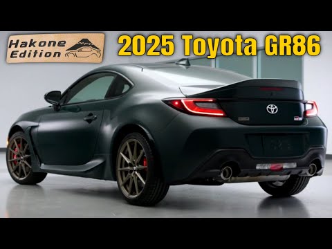 Toyota GR86 2025: več športnosti z izjemno posebno edicijo