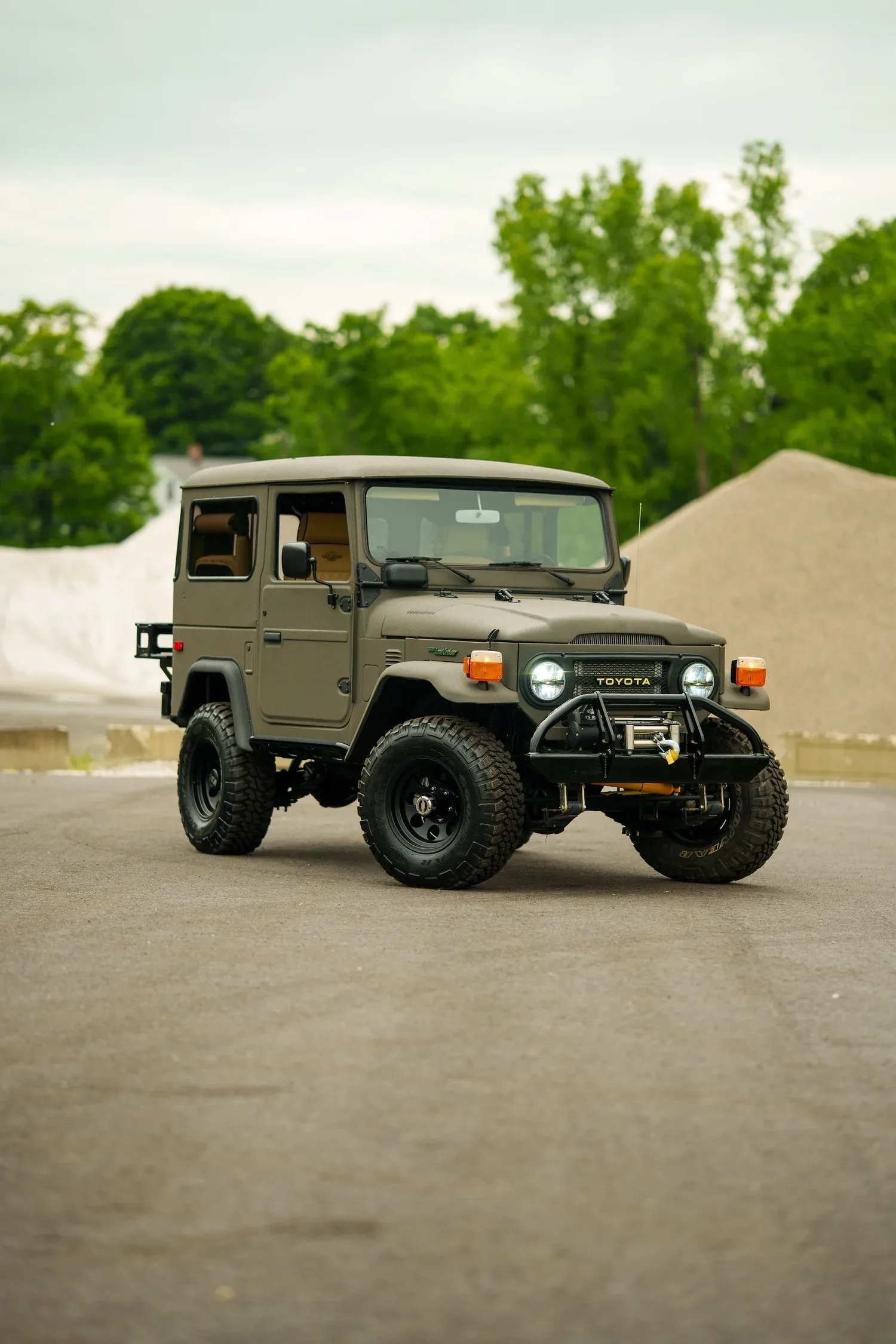 Toyota Land Cruiser FJ40 “Project Texan”: Raptor-zelena ikona, ki diha po 5,7-litrskem V8-ju