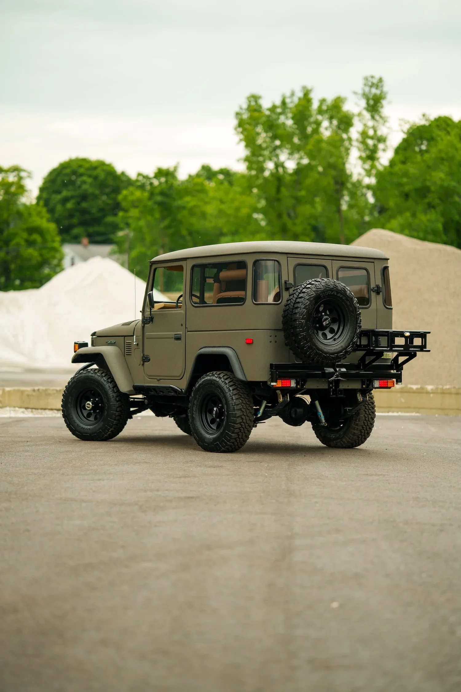 Toyota Land Cruiser FJ40 “Project Texan”: Raptor-zelena ikona, ki diha po 5,7-litrskem V8-ju