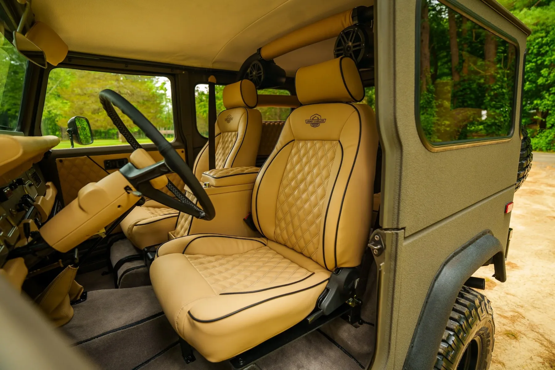 Toyota Land Cruiser FJ40 “Project Texan”: Raptor-zelena ikona, ki diha po 5,7-litrskem V8-ju