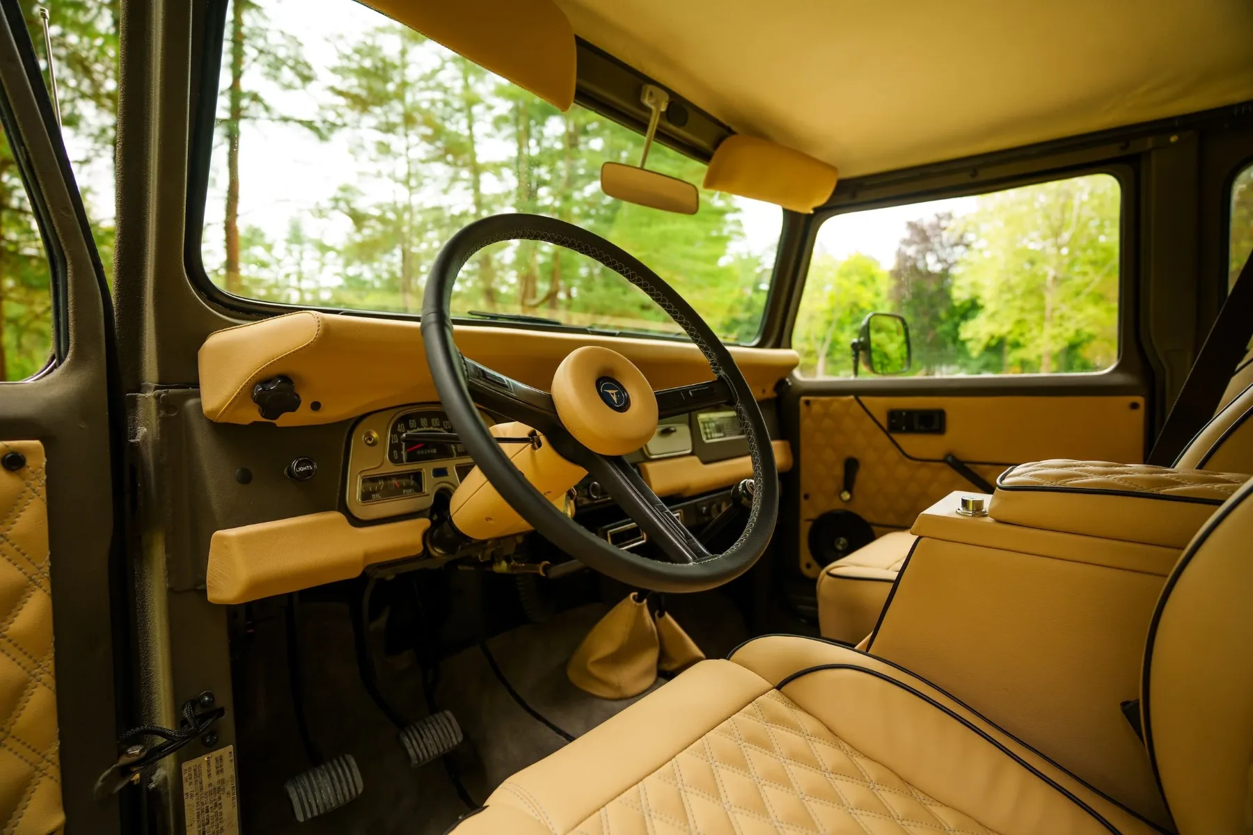 Toyota Land Cruiser FJ40 “Project Texan”: Raptor-zelena ikona, ki diha po 5,7-litrskem V8-ju