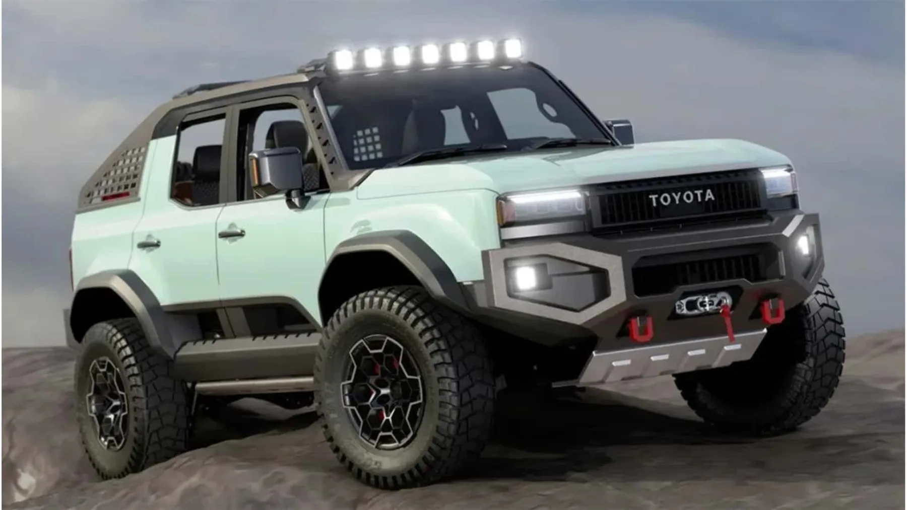 Toyota Land Cruiser Rox in 4Runner TRD Surf: Legendarna terenca v novi, kabrio preobleki