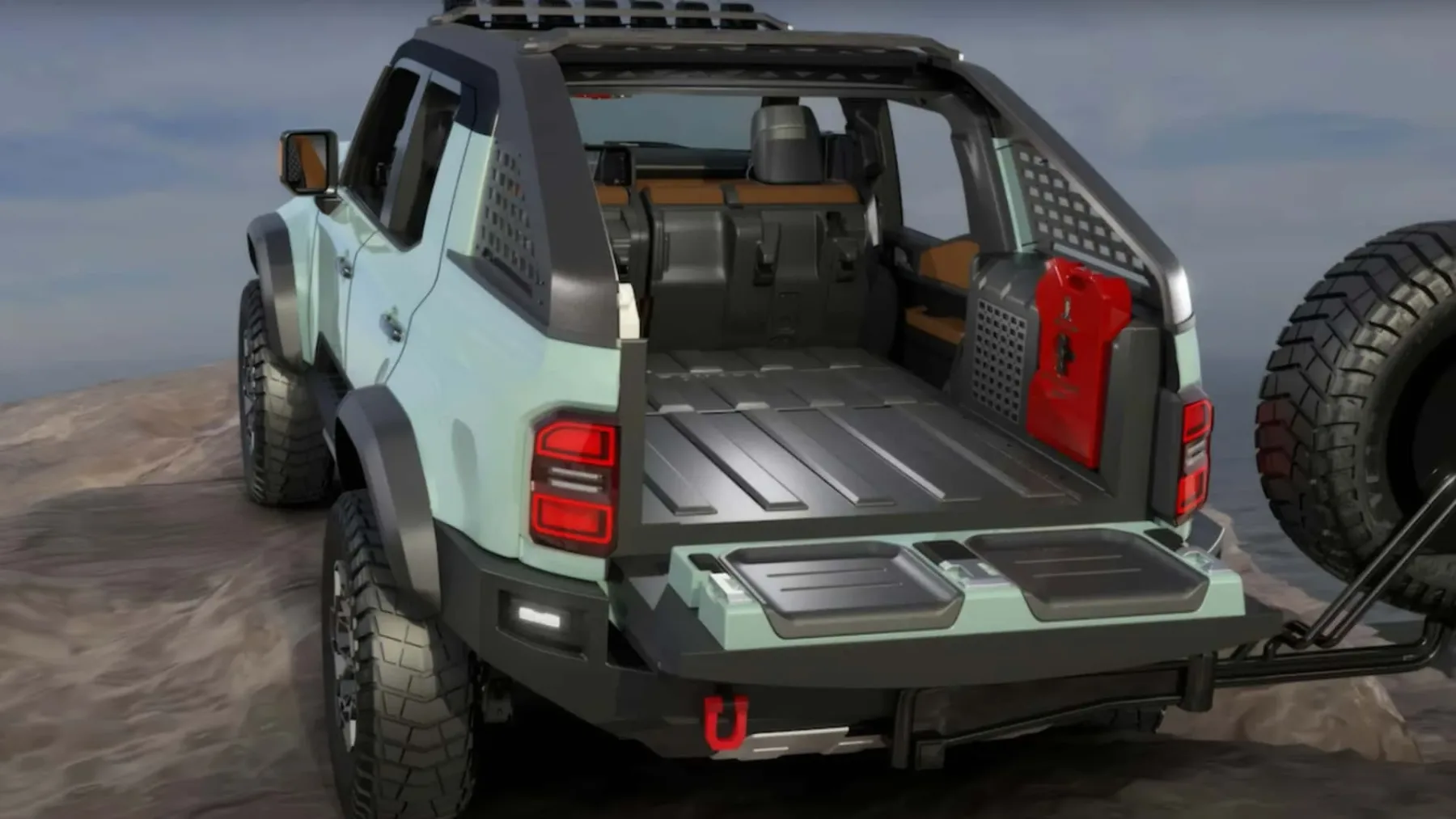 Toyota Land Cruiser Rox in 4Runner TRD Surf: Legendarna terenca v novi, kabrio preobleki