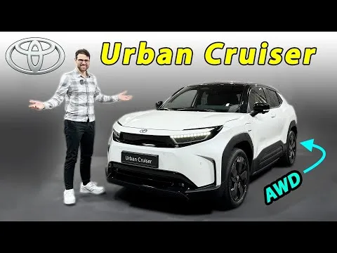 Toyota Urban Cruiser 2025 – novi mali električni SUV za mestne ulice in podeželje