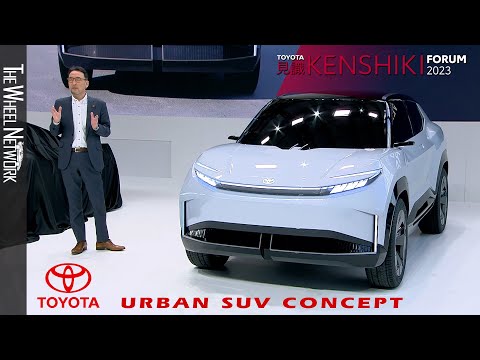 Toyota Urban SUV koncept: električna revolucija v dostopnem cenovnem razredu