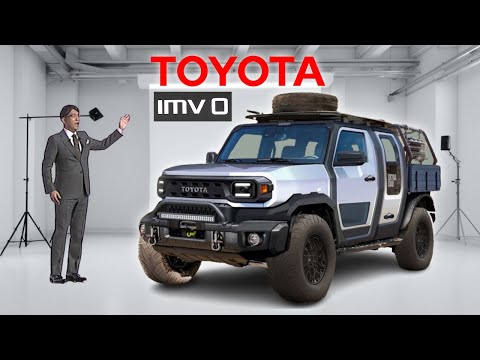Toyotina skromnost na štirih kolesih: Toyota IMV 0, pikup za le 10.000 €