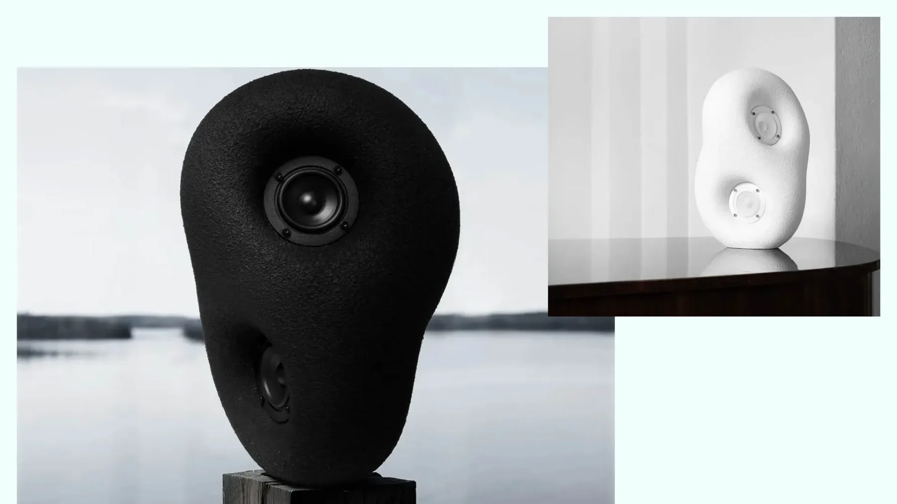 Transparent Acoustic Sculpture Speaker: ta zvočnik iz “kamna” je videti kot umetnina – in ja, zveni tudi tako dobro