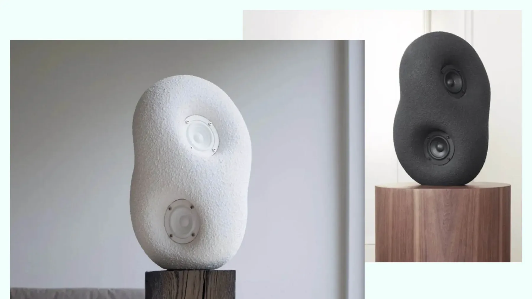 Transparent Acoustic Sculpture Speaker: ta zvočnik iz “kamna” je videti kot umetnina – in ja, zveni tudi tako dobro