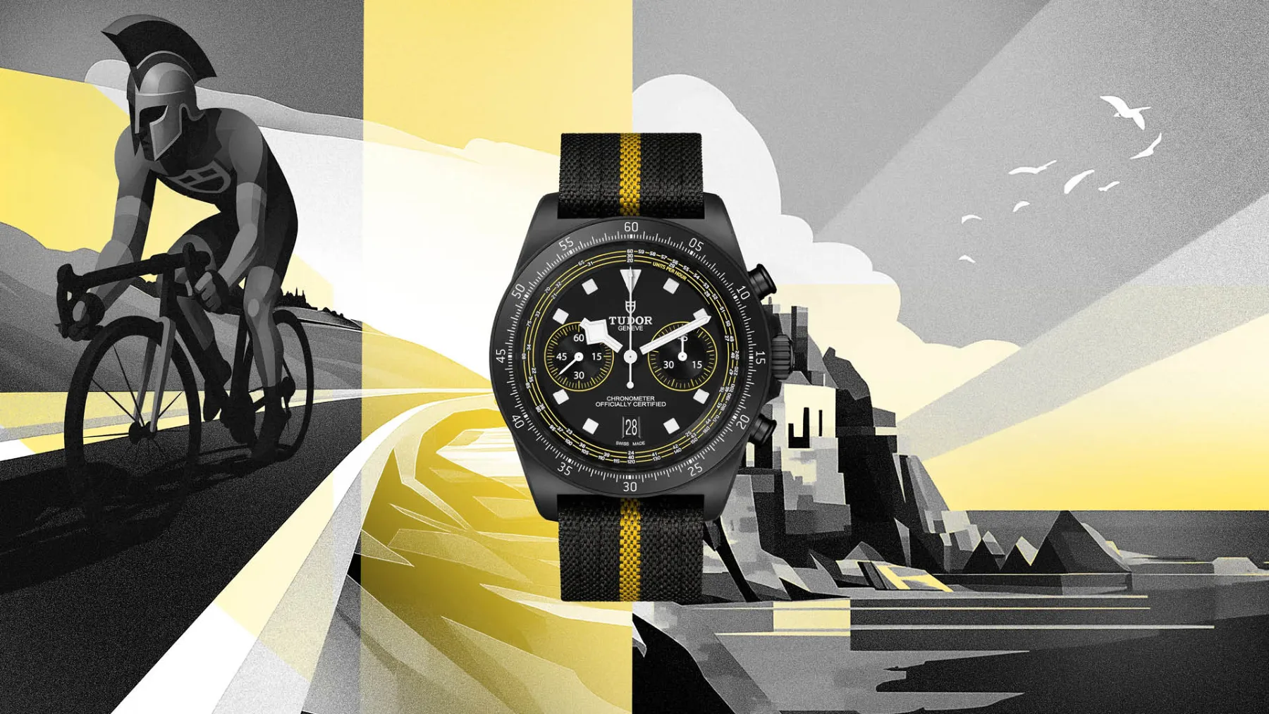 Tudor Pelagos FXD Chrono “Yellow”: Rumena vročica Tour de France na vašem zapestju