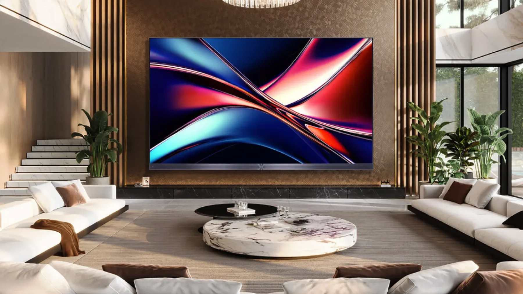 TV prihodnosti: Hisense 136-Inch MicroLED TV je pošast med zasloni