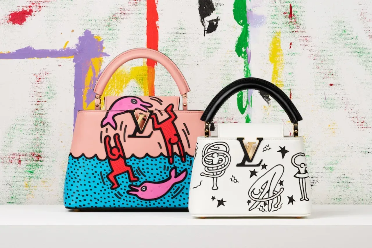 Ulična umetnost na pariškem usnju: Louis Vuitton X Keith Haring v zbirki, ki bo obnorela zbiratelje