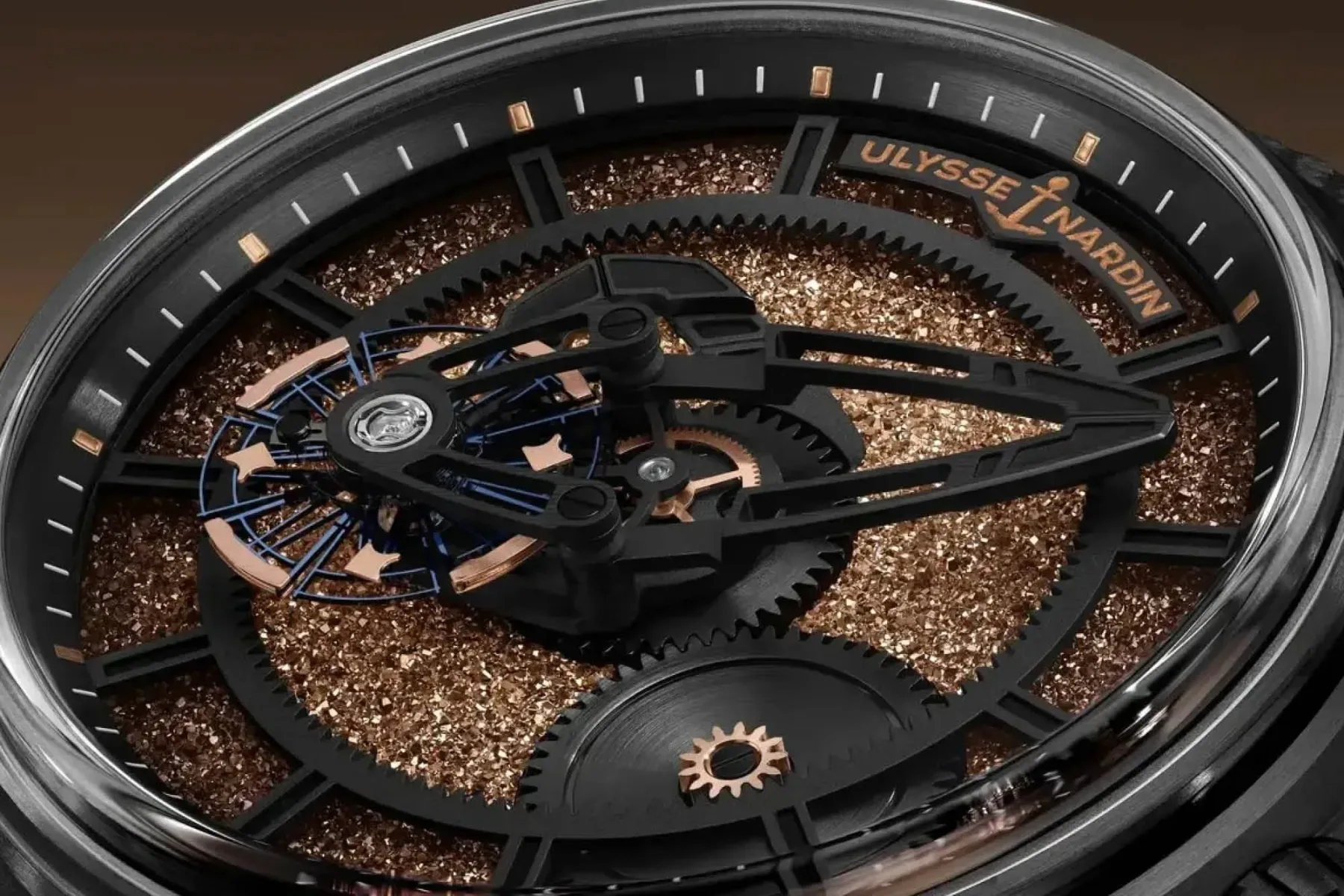 Ulysse Nardin Freak X Crystalium: ko rutenij zraste v uro