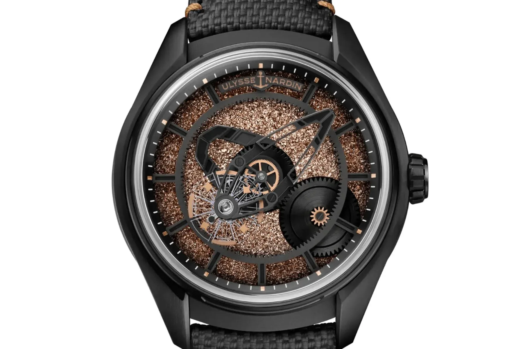 Ulysse Nardin Freak X Crystalium: ko rutenij zraste v uro