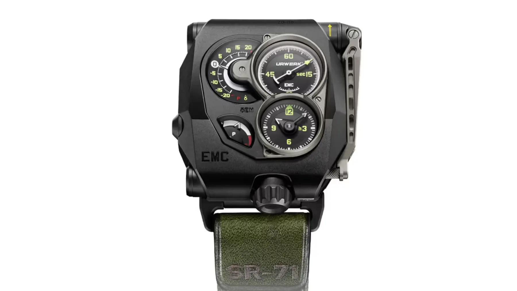 URWERK EMC SR-71: Popolnost v času in obliki
