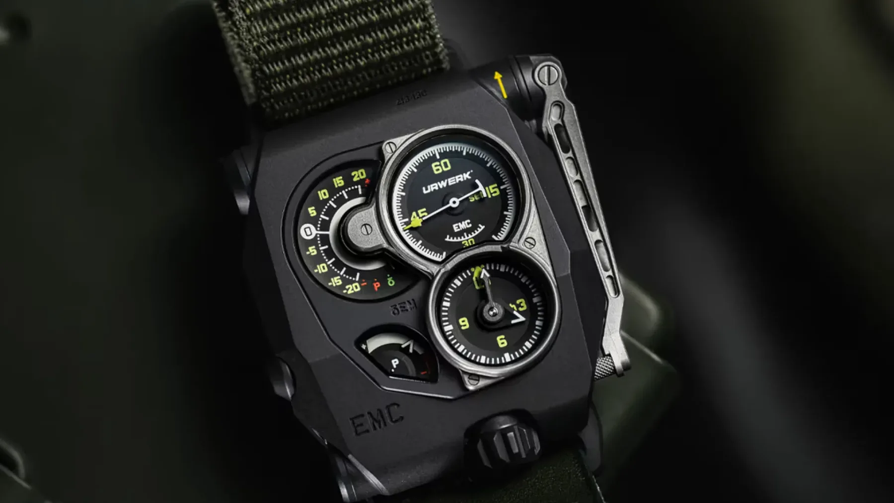 URWERK EMC SR-71: Popolnost v času in obliki