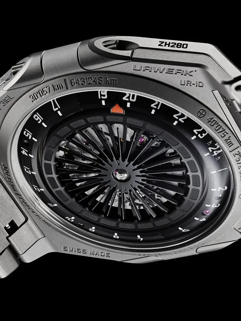 Urwerk UR-10 Spacemeter: ko “običajna” ura meri gibanje Zemlje skozi vesolje