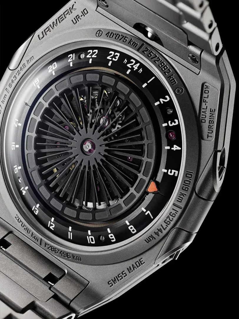 Urwerk UR-10 Spacemeter: ko “običajna” ura meri gibanje Zemlje skozi vesolje