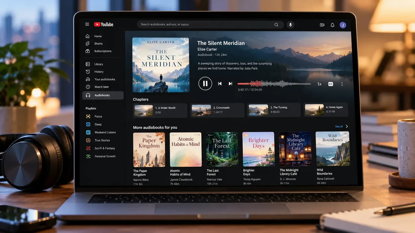 Veliki Googlov met: YouTube napada trg zvočnih knjig – kaj to pomeni za slovenske naročnike?
