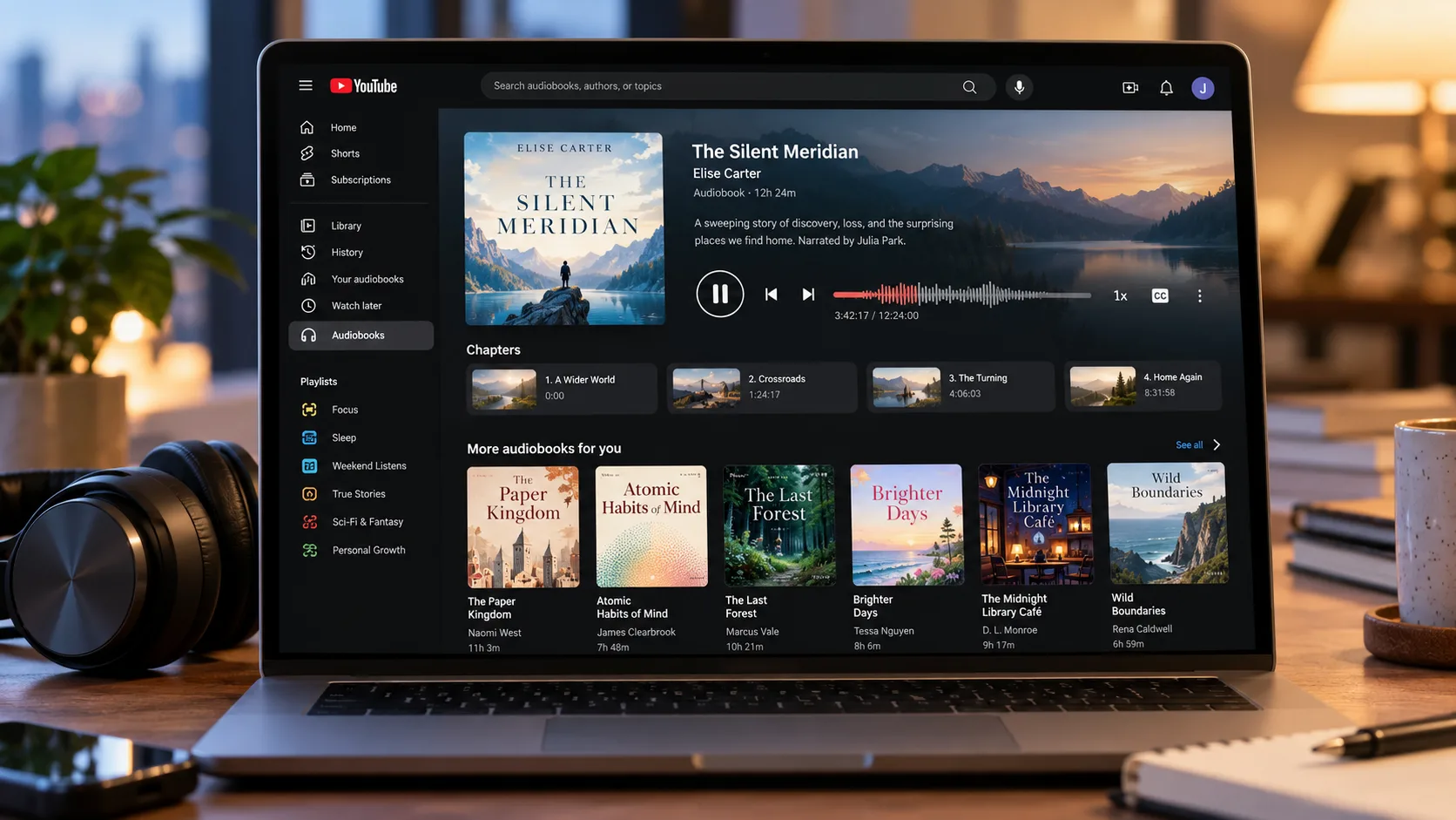 Veliki Googlov met: YouTube napada trg zvočnih knjig – kaj to pomeni za slovenske naročnike?