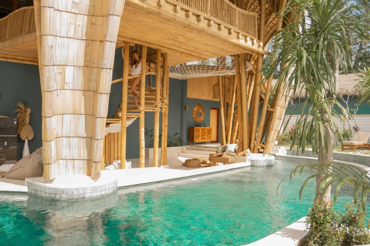 Villa Tokay na indonezijskem otoku Gili Air: Tropska oaza, kjer se ustavi čas
