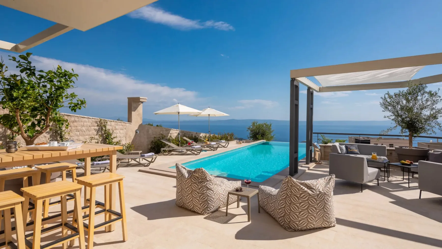 Villa Vista Al Mar v Makarski: Kjer se razkošje sreča z obzorjem Jadrana