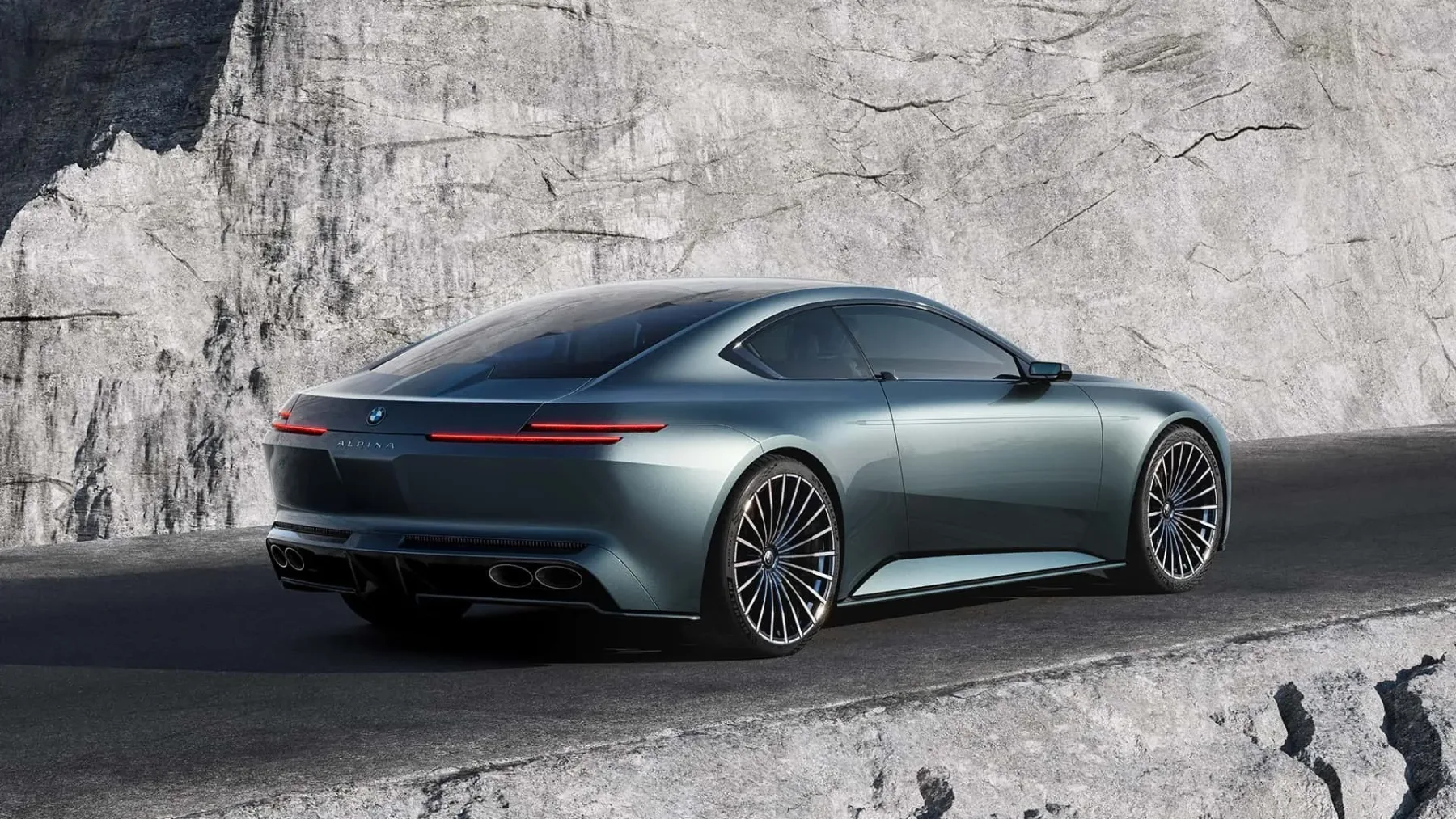 Vision BMW Alpina: V8 simfonija nostalgije in absolutnega prestiža, ki se požvižga na električna pravila
