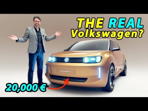 Volkswagen ID.Every1 koncept: Električni malček, ki obljublja revolucijo za 20 tisočakov – a prihaja prepozno?