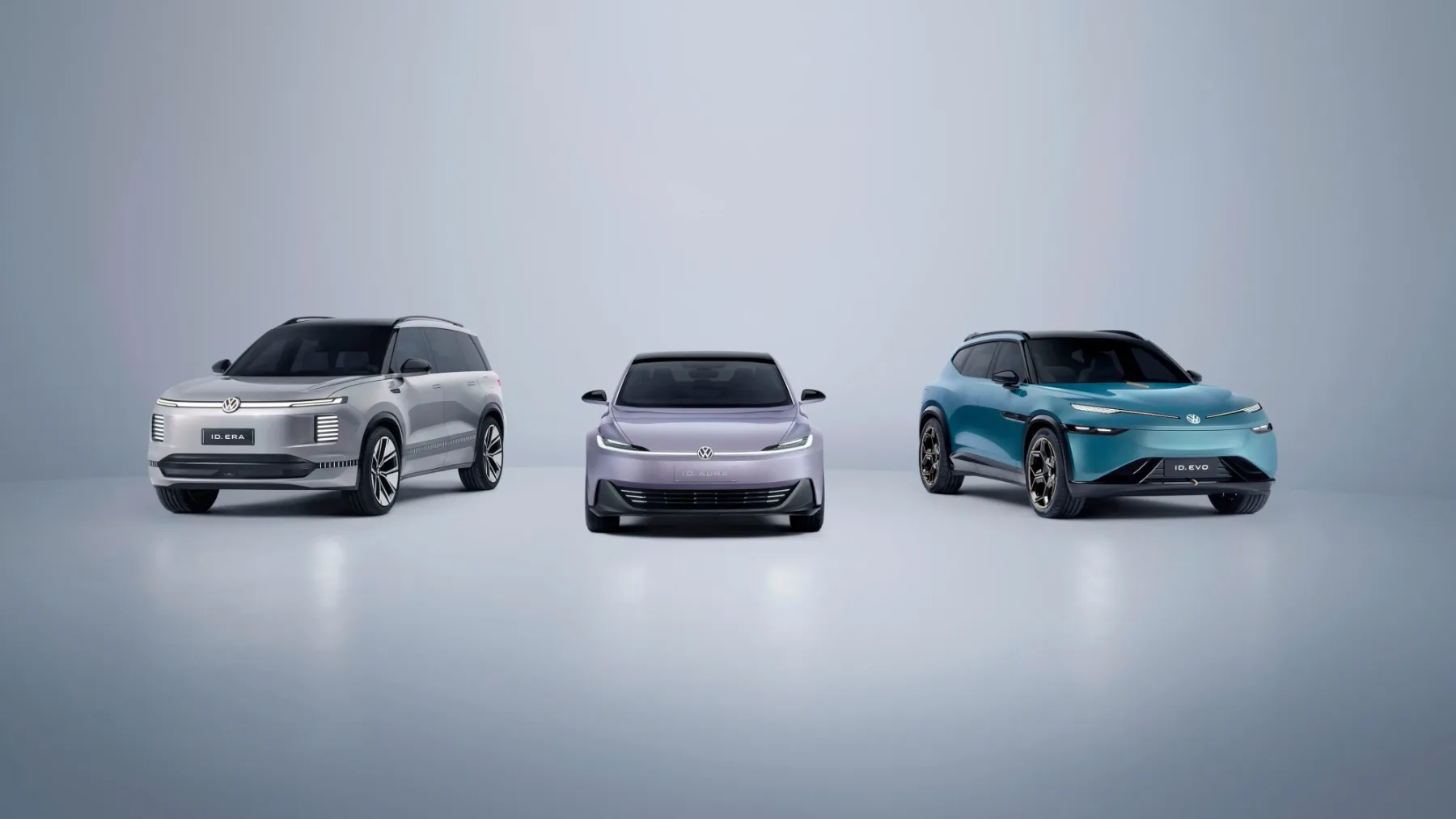 Volkswagen po kitajsko: Trojček električnih vizij, ki bi jih zlahka vzeli za serijske modele – a bodo le kitajski