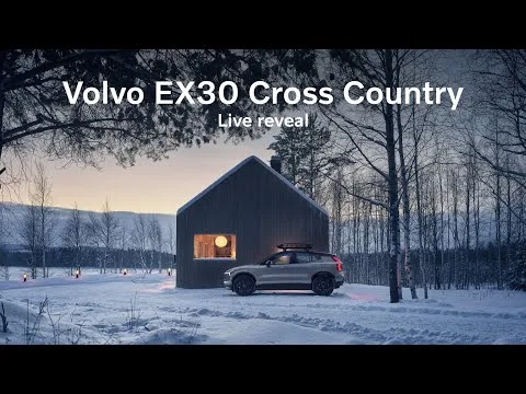 Volvo EX30 Cross Country: mali Šved, ki se ne boji blata
