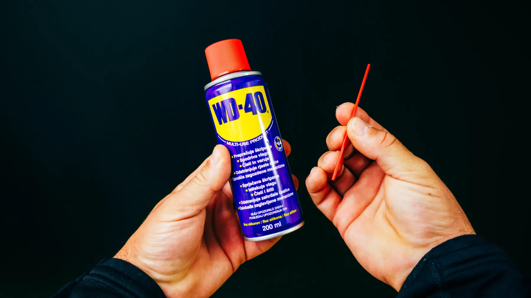 WD-40 si vedno uporabljal narobe: Kdaj pravzaprav uporabiš slamico, ki je priložena?!