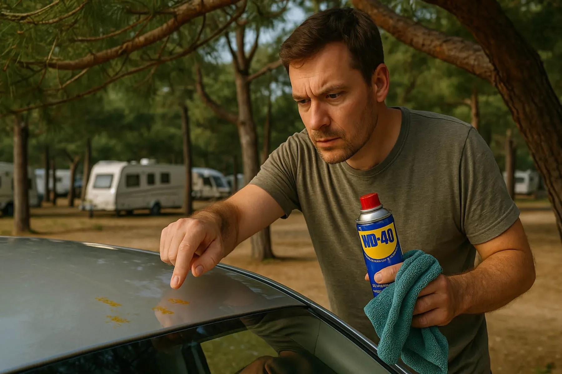 WD-40 za odstranjevanje smole iz avtomobila: genialna rešitev ali bližnjica v katastrofo?
