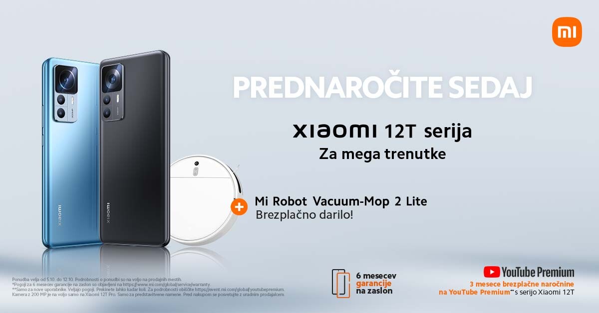 Xiaomi 12T: novo raven izjemnih podrobnosti in ustvarjalnosti fotografij