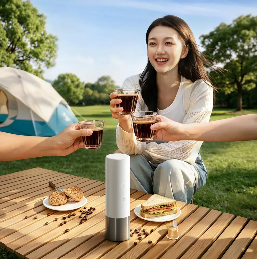 Xiaomi Mijia Portable Coffee Machine: prenosni espresso aparat, ki obljublja do 400 kav z enim polnjenjem