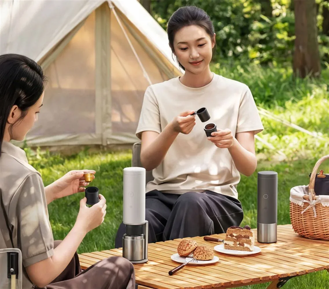 Xiaomi Mijia Portable Coffee Machine: prenosni espresso aparat, ki obljublja do 400 kav z enim polnjenjem